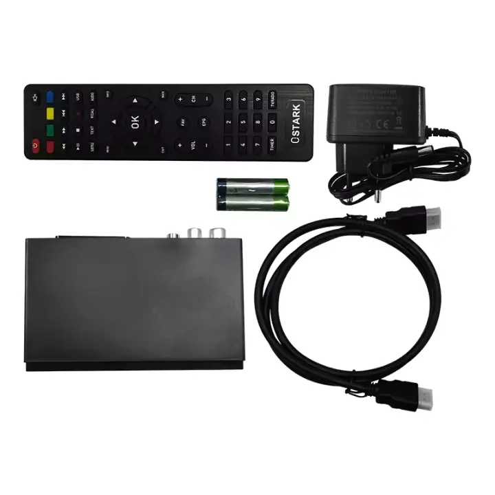 Ostark DVB T2 TDT HD, Receptor terrestre, HD out, DVB-C, DVB-T, DVB-T2, HVEC, H.265, LCN, DTT, TDT, TDT2, Digital terrestre, 1080P - 1
