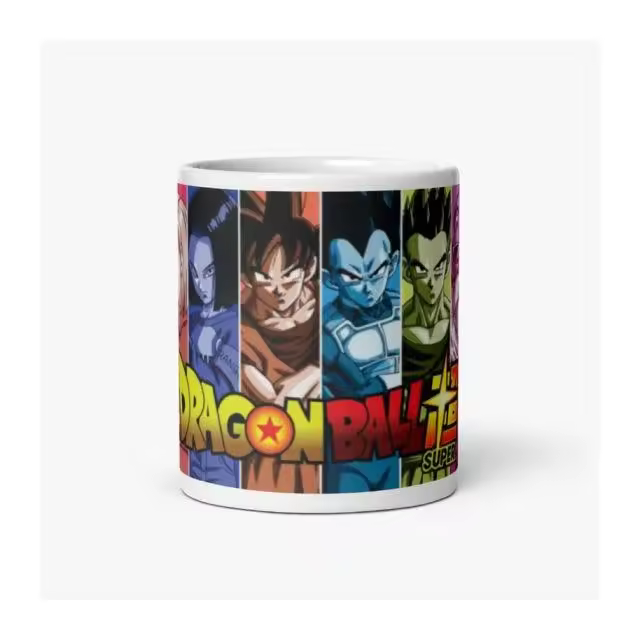 Taza Cerámica Dragon Ball Super Stamina Ideal Desayuno Ideal Regalo - 1