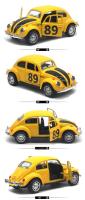 Volkswagen Beetle De 1:32 En Metal Con Función Retroceso Regalo Ideal Para Niños Modelo Clásico De Coche De Juguete A988 - details 15