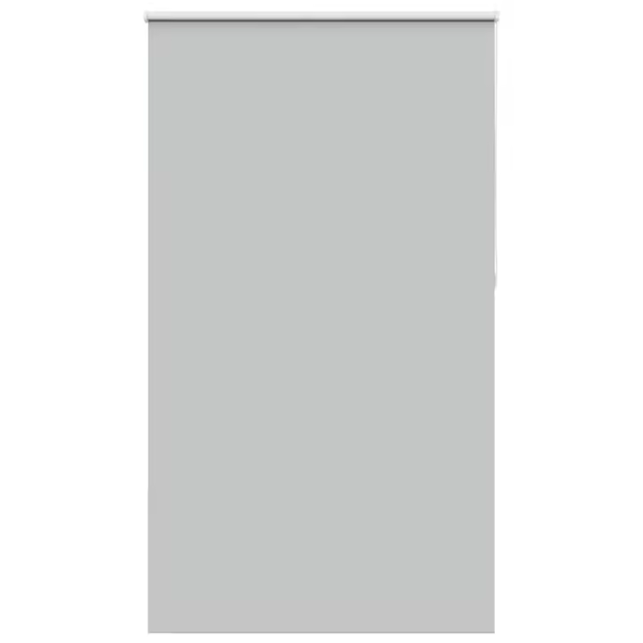vidaXL Estor Enrollable Opaco gris claro 120x230 cm Tela Ancho 116,6cm - 1