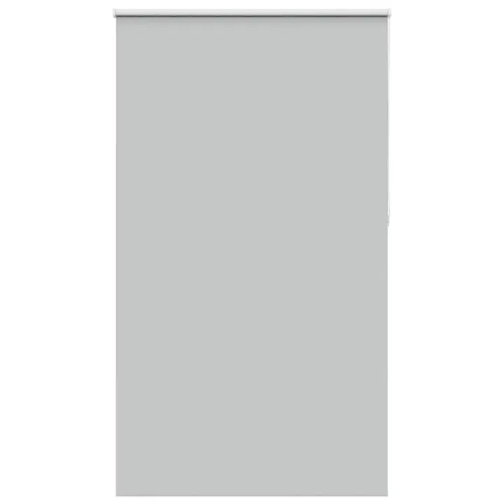 vidaXL Estor Enrollable Opaco gris claro 120x230 cm Tela Ancho 116,6cm - 1
