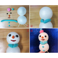 10Pcs Bola De Espuma Blanca Redonda De 80mm Para Modelado Ideal Para Adornos De Árbol De Navidad Y Decoraciones - details 2
