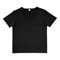 Camiseta De Verano Para Hombre Estilo Slim Fit Cuello U Color Sólido Casual Versátil Camisa Henry Manga Corta Moda 2025 - details 20