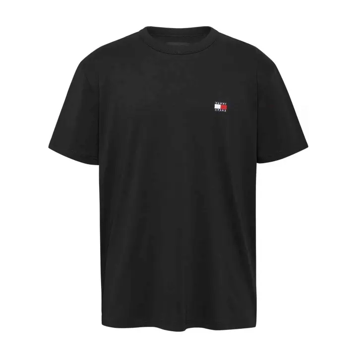 Camiseta de Manga Corta Tommy Hilfiger Red Badge para hombre en color negro - 1