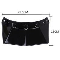Visera Universal Para Casco De Motocicleta Con 5 Aros Pantalla Anti-Viento Para Casco De Carretera Material De Poliéster - details 1