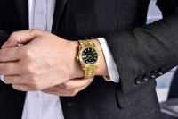 Reloj Mecánico De Lujo Para Hombre PAGANI DESIGN 2024 Cristal De Saphir Calendario Resistente Al Agua Y Shock Con Marca De Acero Inoxidable - details 8