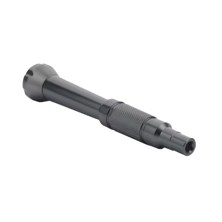 Manija De Destornillador De Aleación De Aluminio Mini Para Bit De 4mm Multifuncional Herramienta De Reparación De Móvil Con Mango Magnético Tipo H - 1
