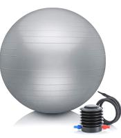 Pelota de ejercicio para yoga, fitness, estabilidad de equilibrio, pelota extra gruesa de grado profesional y estabilidad, anti estallido, programa de entrenamiento 2020 - details 1
