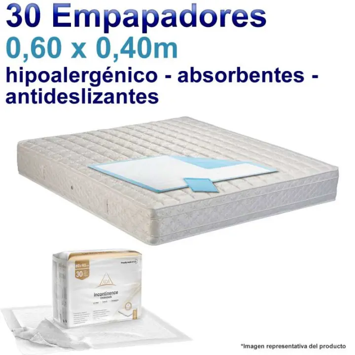 Ada Comfort 30 Empapadores Desechables ADA 60x40cm 5600216390053 - 1