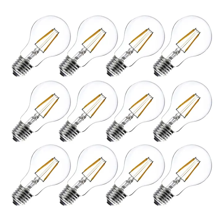 ORION91 Bombilla LED A60 E27 Estándar Filamento 8w (=60w) 806lm Blanco Cálido 2700k 15000h Foco Iluminación Aplique Lámpara Bombilla - Orion91 Promotion - 1