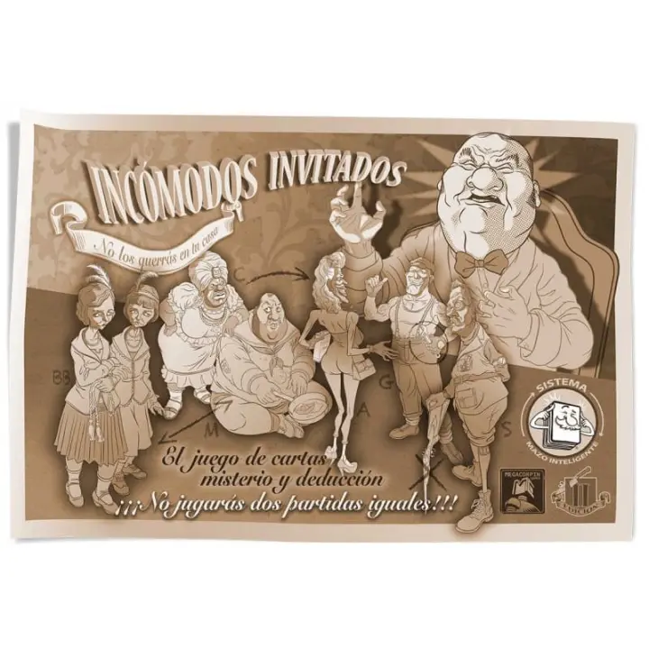 Incómodos invitados Juegos de mesa Megacorpin games - 1