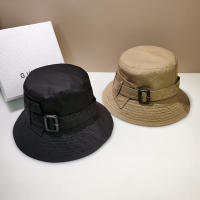 Sombrero De Pesca De Lujo Para Mujer Diseñador Marca Moda Cinturón De Hebilla Protección Solar Panama Flat Casual Playa Sombreros De Verano Tamaño 56-58cm - details 0