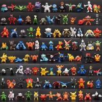 Figuras De Acción Pokémon 24-144 Pcs 2-3CM Mini Figuras Modelo Juguete Pikachu Anime Para Niños Colección De Muñecos Regalos De Cumpleaños - details 1