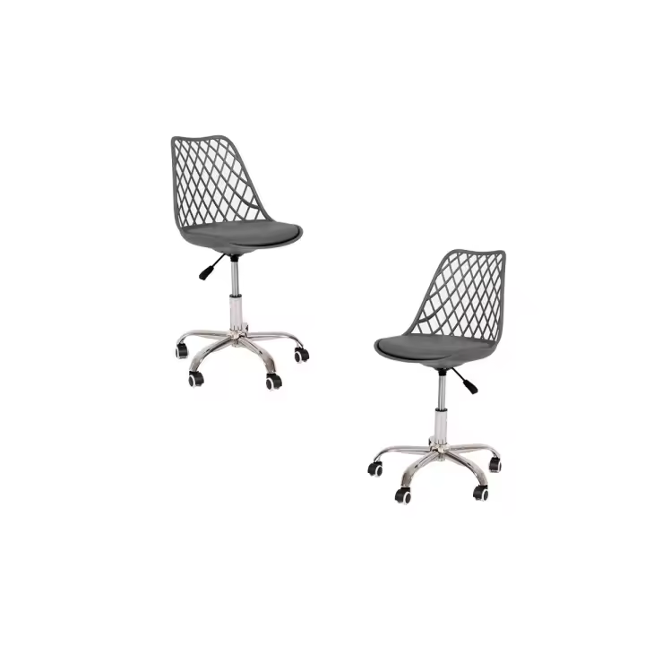 Pack 2 Sillas Mima Office - Gris oscuro - 1