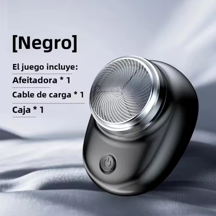 Afeitadora Eléctrica Portátil Para Viajes Mini Cuchilla Inalámbrica Desmontable Afeitadora Para Barba Y Cuerpo Para Hombres - 1