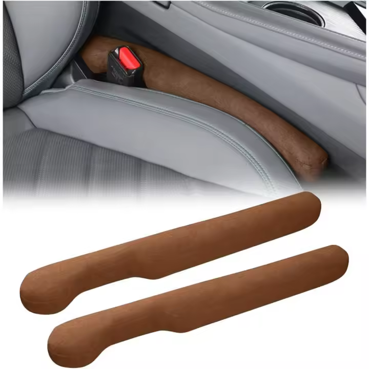 Replete de espacio entre los ajustes de coche, paquete de 2 organizadores laterales de consola universal para coche, camión, rellena el espacio entre los - 1