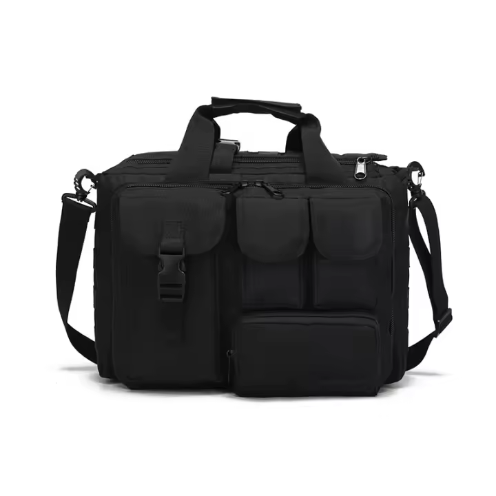 Bolso de Mano para portáthil, Grande, táctico, para Exterior, resistente a Agua y al desgaste, Bolso de hombro - 1