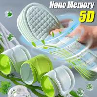 1 Par De Plantillas De Tela De Memoria Para Correr Hombre Y Mujer Antideslizantes Transpirables Desodorantes 5D - details 3