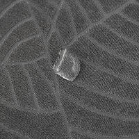 Cubierta De Sofá Cama Sin Brazos Con Patrón De Hojas Tejido En Jacaranda Efecto Impermeable Protege Textiles Del Gato - details 4