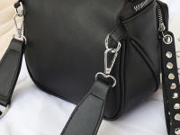 Bolso De Hombro Para Mujer Estilo Retro De Cuero PU Con Rebujitos Multibolsillo Bolso Cruzado Y Mensajero Moda Bolso Tote - details 29