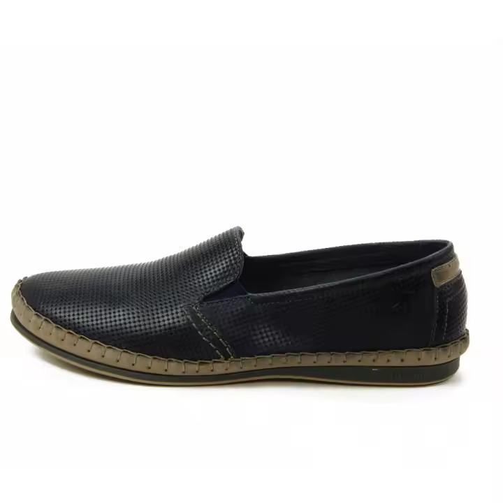 Fluchos mod. 8674 zapato casual para hombre en piel natural, sin cordones - 1