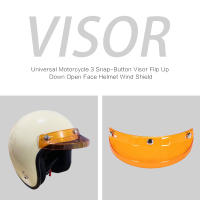 Visera Universal Para Motocicleta Con 3 Botones De Cierre Pantalla Protectora Antigolpes Para Casco De Carretera - details 38