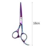 Tijeras de peluquería profesionales de 5,5mm, para Corte de Cabello, Estilismo, Barbería, multicolor, Planas - details 1