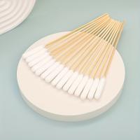 Cepillos De Algodón Cilíndricos En Lote De 50/100/300/500/900/1000 Con Palos De Madera Largos Para Limpieza De Oídos Tatuaje Maquillaje Suministros Médicos - details 21