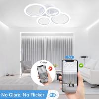 Lámpara De Techo Moderna Y Modesta IRALAN Para Sala Cocina Y Living Con Control Remoto Tres Colores Ajustables Y Luz LED - details 3