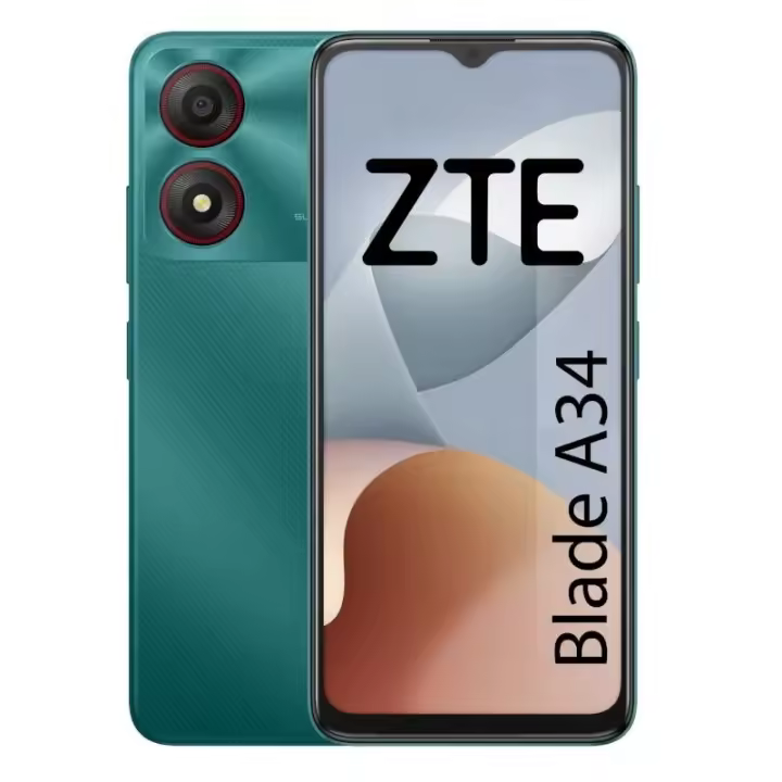 ZTE Blade A34 6,6" HD+ 2GB(+4GB) 64GB Green - 1