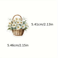50PCS Pegatinas De Graffiti Florales Variadas Para Regalos De San Valentín Aniversarios Decoración De Teléfonos Móviles Patinetas Cuaderno - details 2