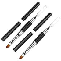 Nueva Cepillo De Uñas Con Pincel Y Escáner 2 En 1 Herramienta De Gel Para Extensión De Uñas De Acrílico Bricolaje - details 1