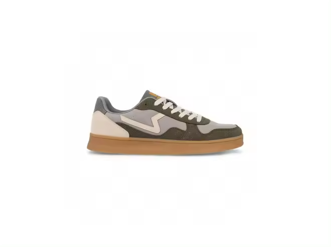 Zapatillas casual hombre Alkiza kaki - 1