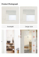 Espejo Decorativo Sin Marco En Acrílico Autoadhesivo Para Dormitorio Y Hogar 2 Piezas Espejo De Pared Y Piso Para Ajuste En El Hogar - details 4