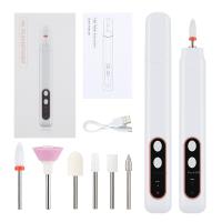 Kit Profesional 4 En 1 Para Uñas Y Pies Con Broca Eléctrica Mini Para Pulido Y Polido De Uñas Herramientas De Enchufe USB Incluido - details 0