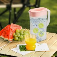 Jarrón De Agua 2500ml Con Tapa Resistente Al Calor Y Al Frío Para Refrigerador Contenedor De Té Y Limonada Adecuado Para Leche De Soja - details 2