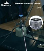 Estufa De Camping CAMPINGMOON Z03 De Aleación De Aluminio Con Joint Elevado Adaptador De Tanque De Gas Para Cocina De Camping - details 0