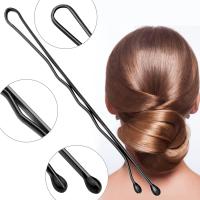 60 piezas, Bobby Pins para mujeres, apretones de pelo para cabello grueso, Delgado, ondulado, rizado, largo y corto, perfecto para uso diario, casual, fiesta (negro) - details 1