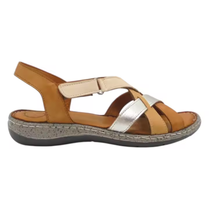 Sandalias marca Erase modelo 100-08 en color marrón - 1