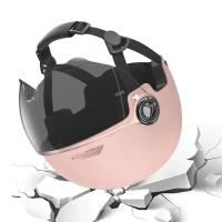 Casco De Bicicleta Para Adultos Ligero Y Cómodo Con Gafas Adecuado Para Motocicleta Vehículo Eléctrico Montaña Casco De Seguridad - details 13