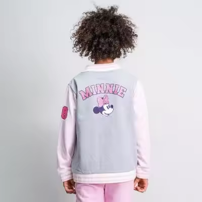 SUDADERA CON CREMALLERA COTTON BRUSHED MINNIE - 1