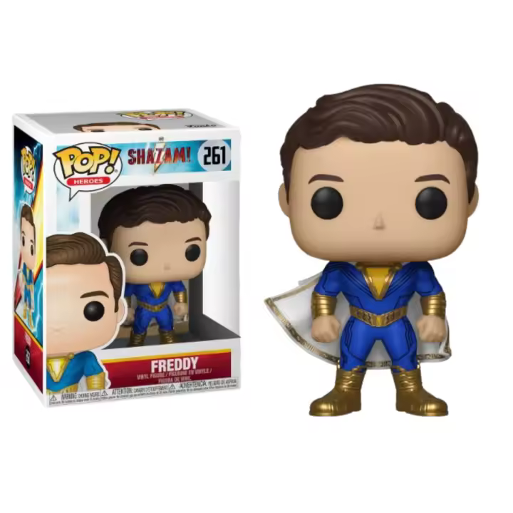 FUNKO POP! ¡SHAZAM! - FREDDY, 36809, Nº261, PRODUCTO CON LICENCIA OFICIAL - 1