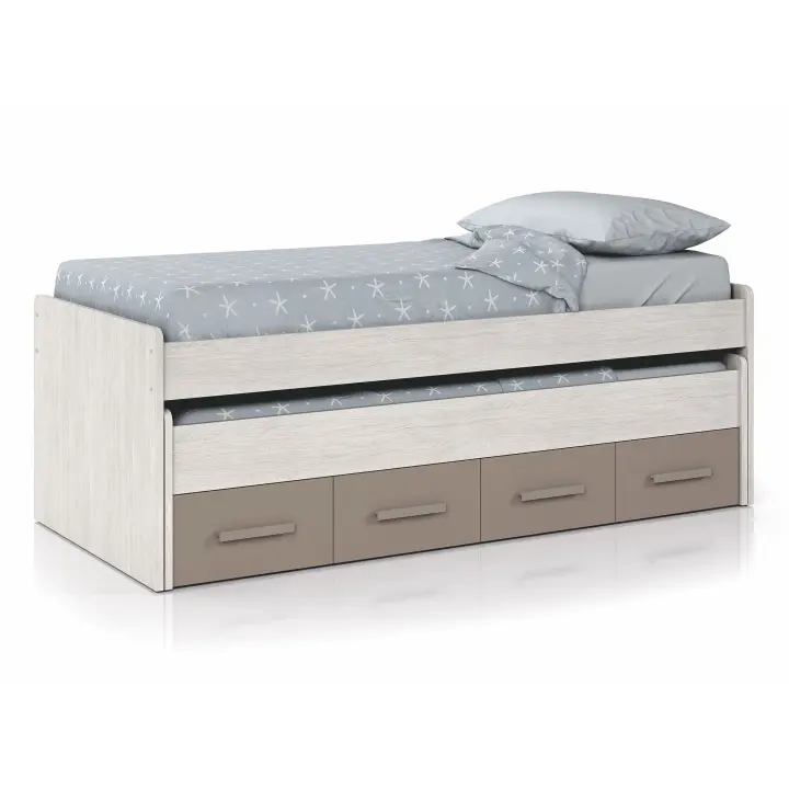Habitdesign -Cama doble juvenil Ares - 1