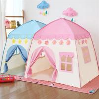 Carpa Plegable Para Niños Estilo Wigwam Torre De Juguete Para Interior Decoración De Habitación De Niñas Castillo De Princesa Juguete Para Eventos - details 0