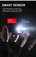 Linterna Frontal LED Recargable Mini Con Sensor Torch De Mano Para Camping Y Búsqueda De Emergencias Fuente De Luz Potente USB - details 15