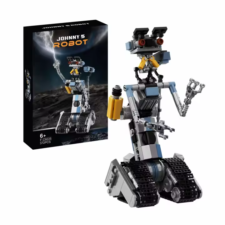 Juego De Construcción De Robot Militar Johnny 5 1176 Piezas Set De Bloques MOC Circuito Corto Juguetes Para Niños Regalo - 1