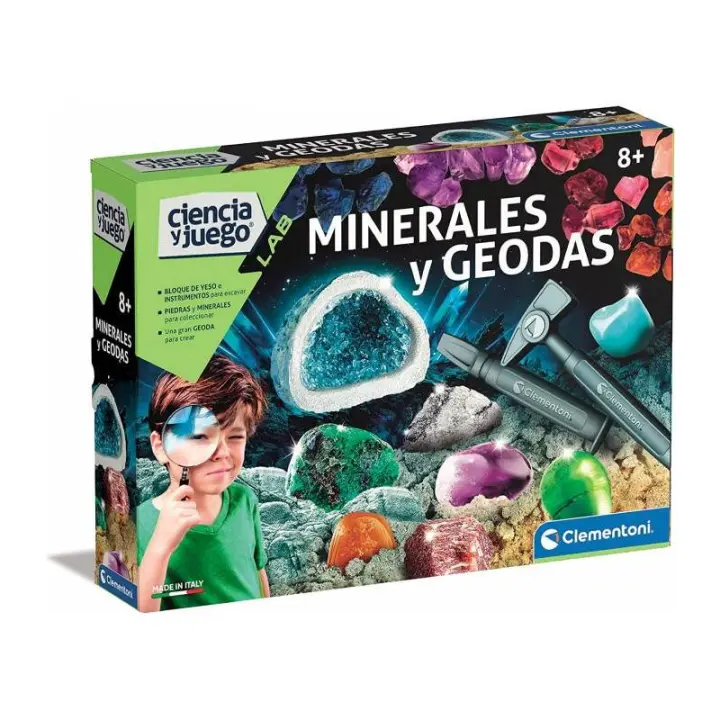 MINERALES Y GEODAS CIENCIA Y JUEGO DE CLEMENTONI - 1