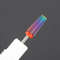 Broca De Uñas De Carburo De Titanio 5 En 1 Accesorios Para Máquina De Manicura Y Eléctrica Broca De Uñas Para Tratamiento De Uñas - details 6