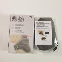 Almohada De Masaje Cervical Portátil Calentada Eléctricamente Con Terapia De Calor Espuma De Memoria Para Alivio Del Estrés Muscular - details 10