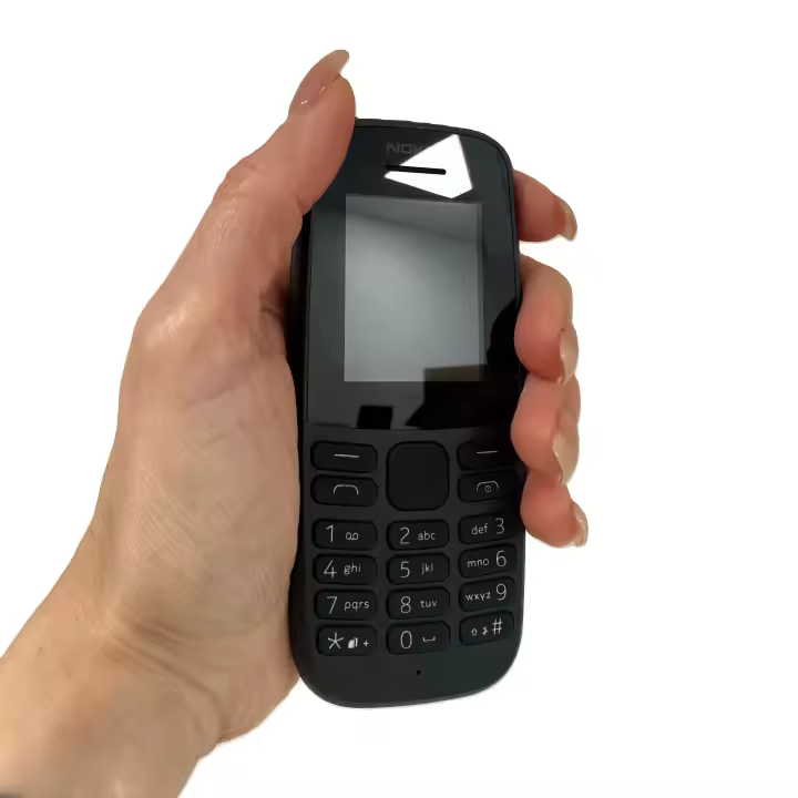 Teléfono Nokia 105 Dual SIM Negro – Phone Libre para Adultos con Teclado Físico, Móviles Baratos con Radio y Linterna - 1